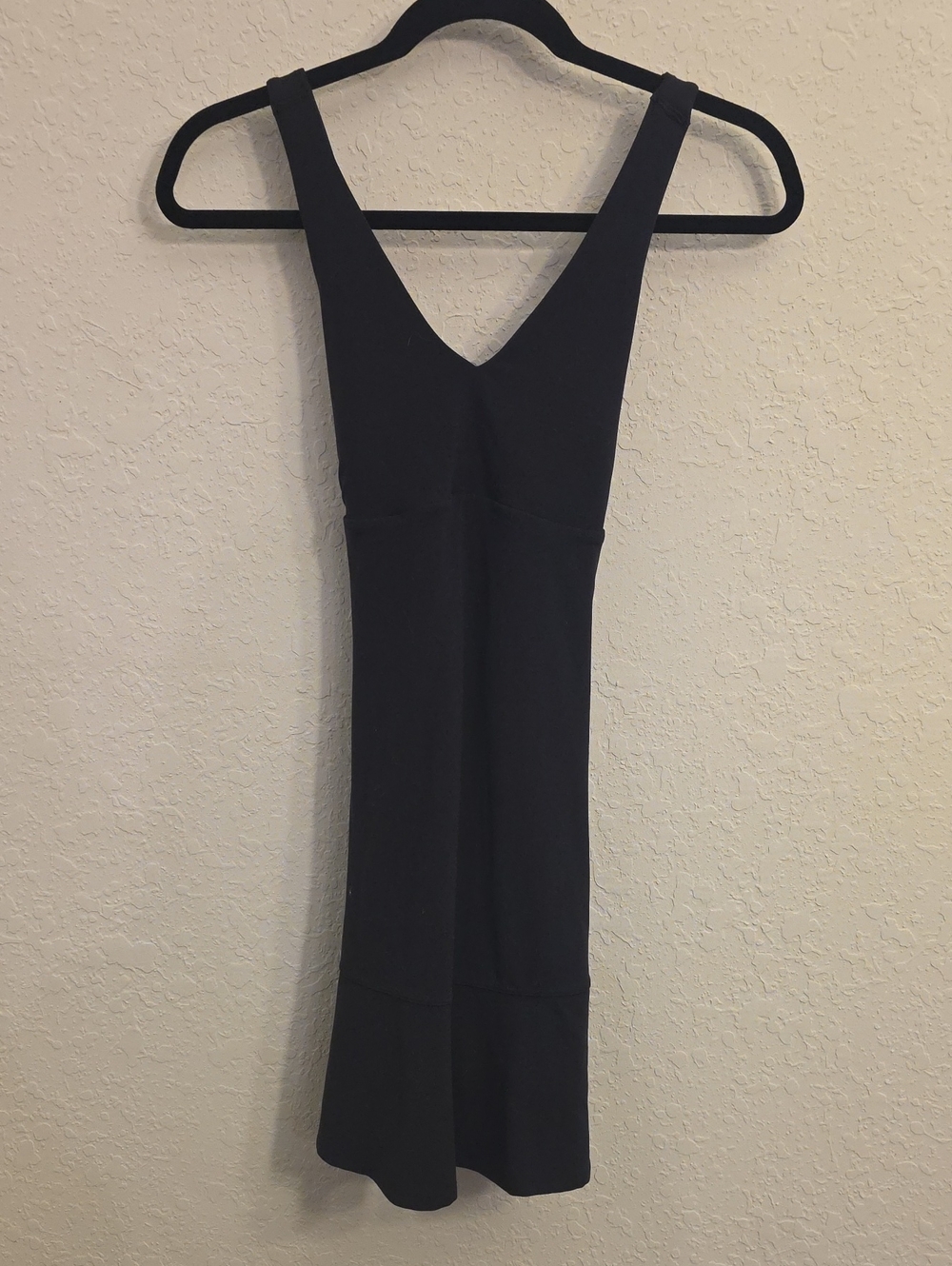 all in motion Black V-Neck Midi Dress